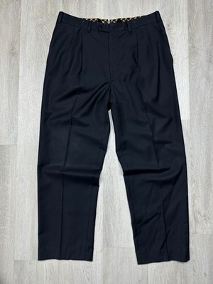 Zilli Vintage Mens Classic Pants Trousers Size 34
