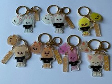 STRAY KIDS Skzoo Acrylic Gold Keyrings