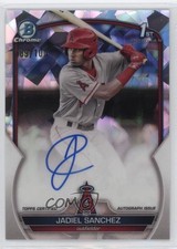 2023 Bowman Chrome Prospect Atomic Refractor 89/100 Jadiel Sanchez Auto 6wp