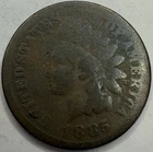 1885 Indian Head Cent Exact Coin Imaged #IND1020