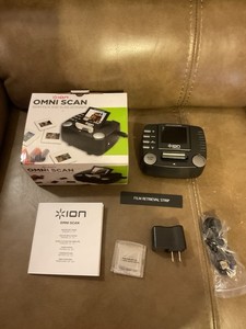 ION OMNI SCAN 35MM AND SLIDE SCANNER (INCLUDES QUICKSTART GUIDE)