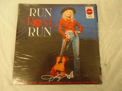 Dolly Parton Run Rose Run LP (20) NEW Green Vinyl Shrink Wrap Tear