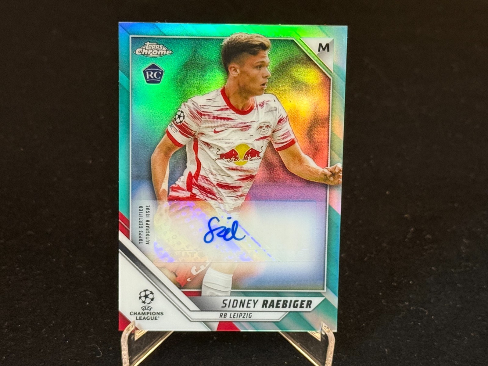 Sidney Raebiger 2021-22 Topps Chrome UEFA Silver Refractor Auto RC #CA-SR/199