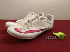 Nike Zoom Rival Sprint Track  Field Spikes Sail Pink DC8753-101 Size 10 NEW