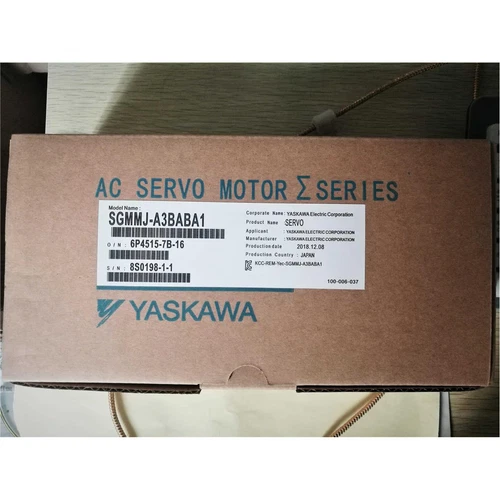 1PC Yaskawa SGMMJ-A3BABA1 Servo Motor SGMMJA3BABA1 New In Box Expedited Shipping - Picture 2 of 4