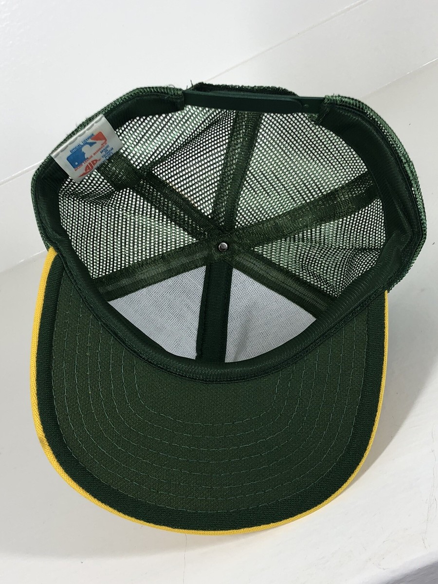 帽子 VINTAGE Oakland Athletic MESH CAP Vintage Oakland Athletics Mesh Trucker Snapback Hat Cap