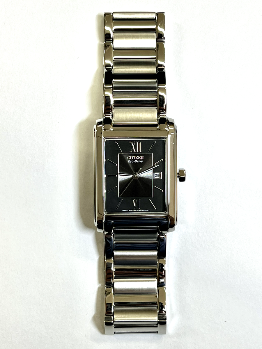 CITIZEN FRA59-2431 Watch Collection Eco-Drive Men's Silver Band