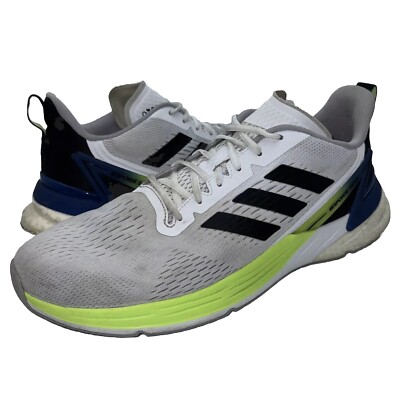 Adidas Response Super Men s Size 13 Running Shoes White Yellow Blue