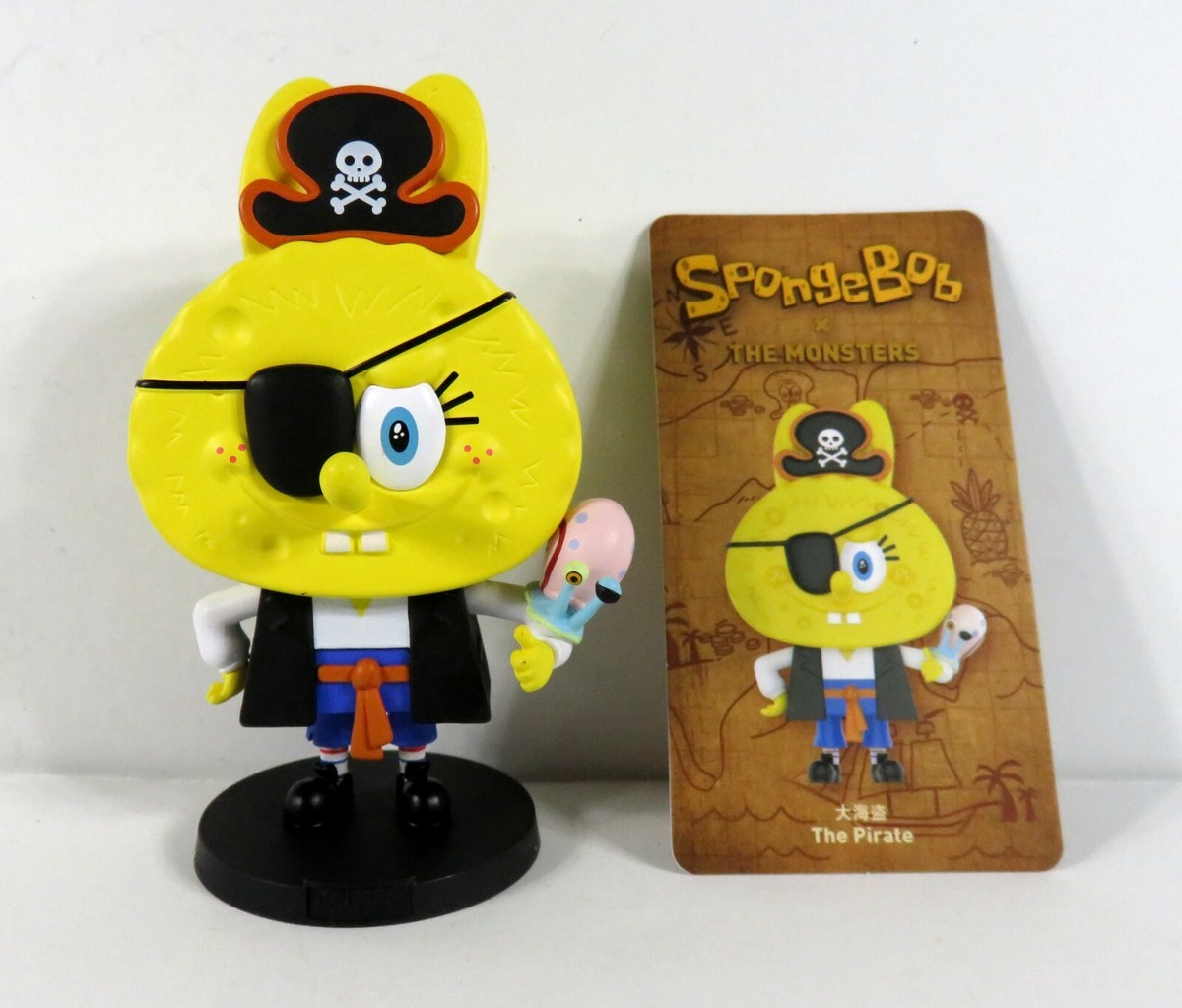 Pop Mart HOW2WORK Labubu The Monsters Spongebob The Pirate Chase