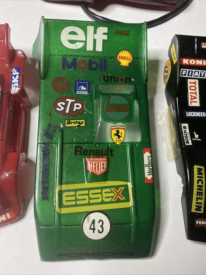 Lote de chasis, carrocería, neumáticos Parma SLOT CARS de colección leer descripción Foto 3 de 4