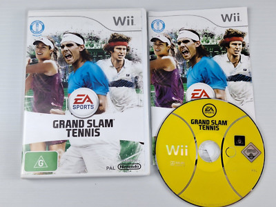 EA Sports Grand Slam Tennis (Nintendo Wii Game CD, 2009) Tennis Simulation Game