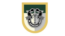 4" army jfk special forces de oppresso liber bumper sticker decal usa made