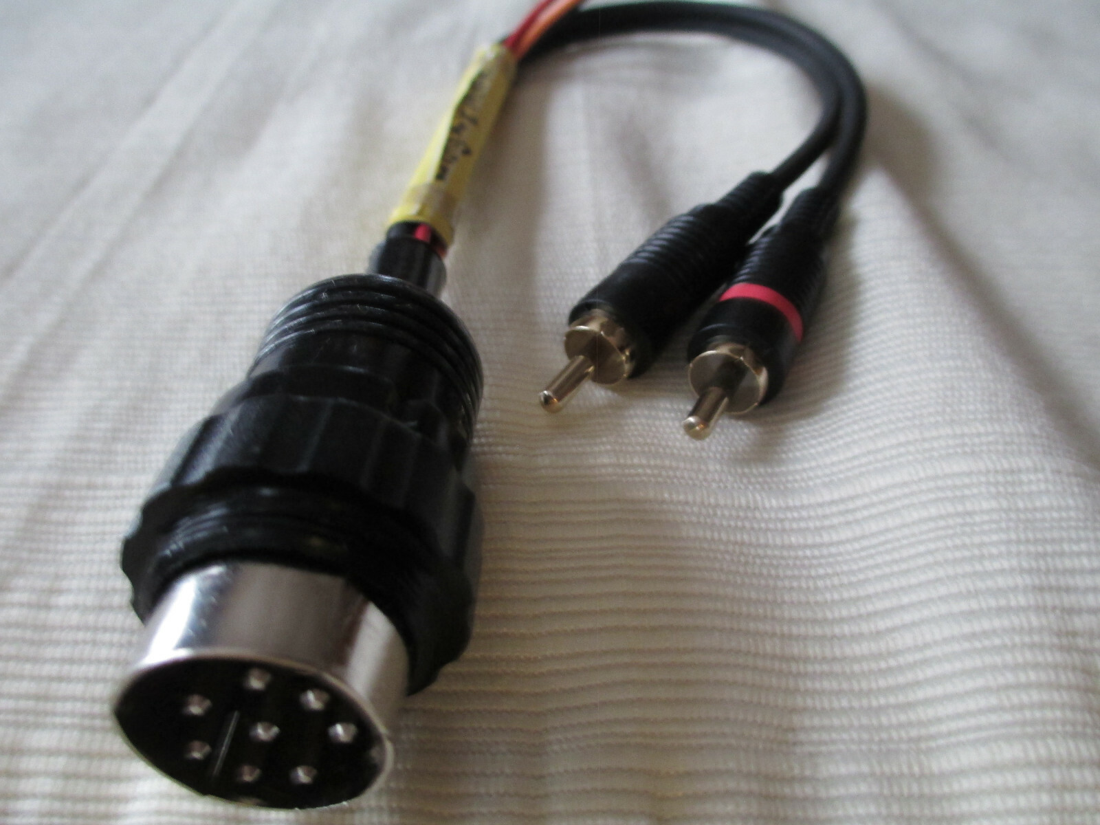 VINTAGE PIONEER CAR STEREO RADIO AMPLIFIER EQUALIZER 8 PIN DIN TO RCA