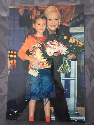 Angelika Milster autograph signed autograph signed original photo 20x30cm 