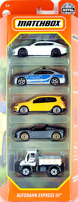 ミニカー michmach 2022 Matchbox Autobahn Express III 5-Pack | Porsche | Volkswagen