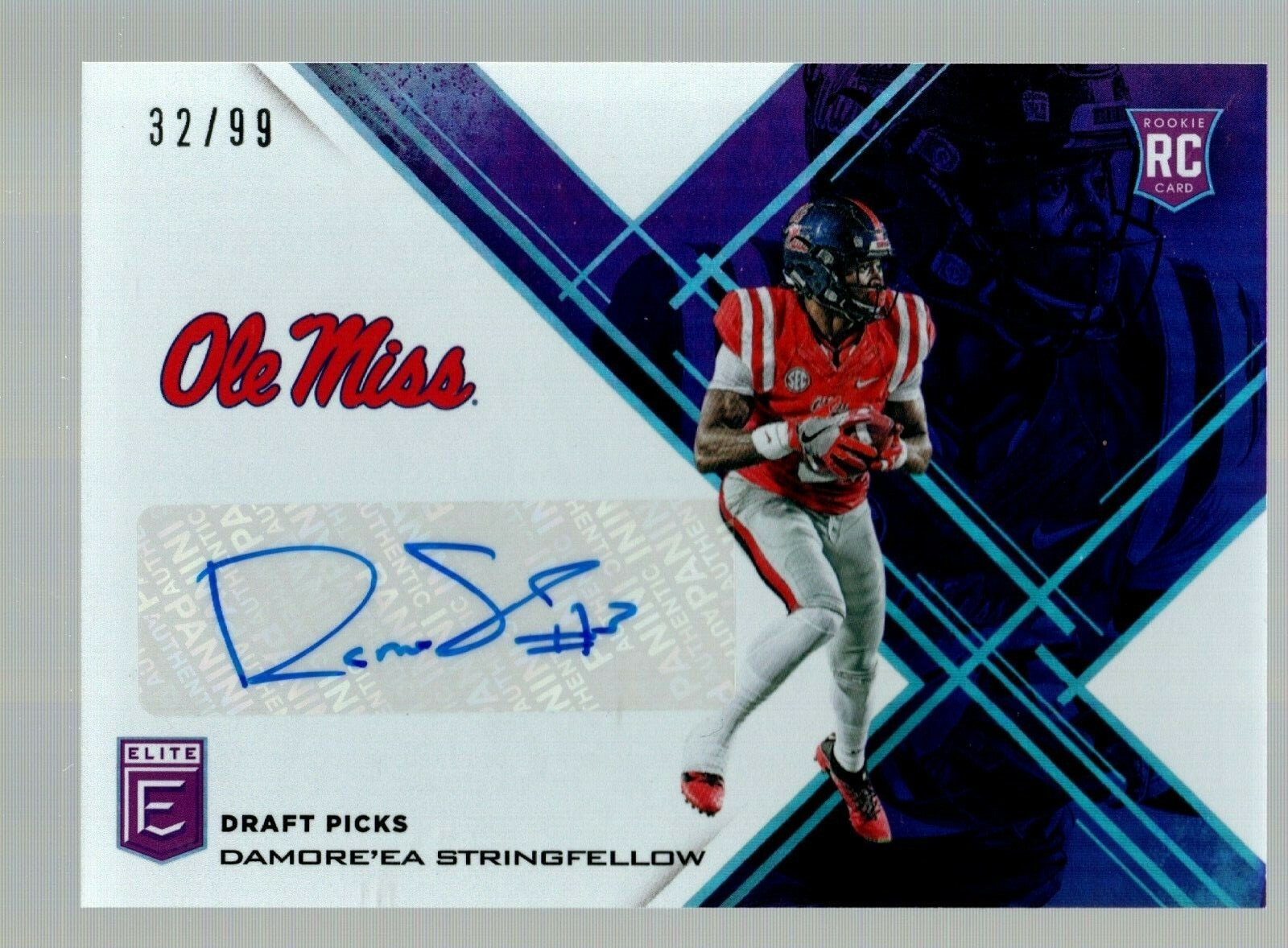 2017 Elite Draft Picks Autographs Aspirations  #189 Damore'ea Stringfellow 32/99
