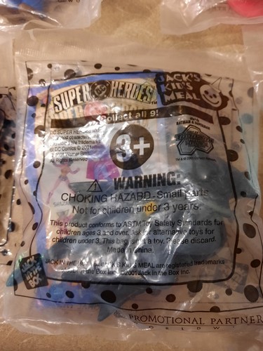 10 Jack In The Box Kid's Meal Toys Dog Sled-Batman-Politician-Steel-Diver - Picture 10 of 11