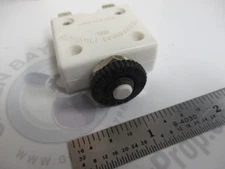 Marine Push Button WHITE Boat Circuit Braker 5 Amp Up to 50 DC Volts Heacy Duty