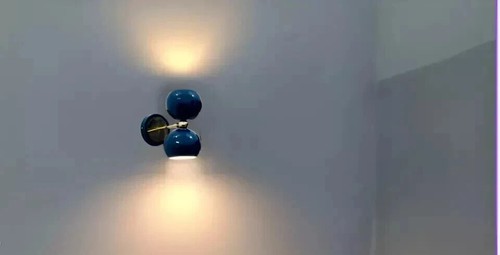 Messing Italienische Diabolo Wandleuchter Leuchte Lampe 50er Mid Century Paar 2 Lampen - Bild 4 von 7