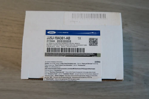 Ford JJ5J-19A361-AB Remote Start Kit OEM BRAND NEW SEALED