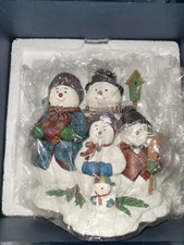 LANG  1999 SHERRI BUCK BALDWIN "JOLLY SNOW FOLK"  1ST EDITION NUMBER BRAND NEW