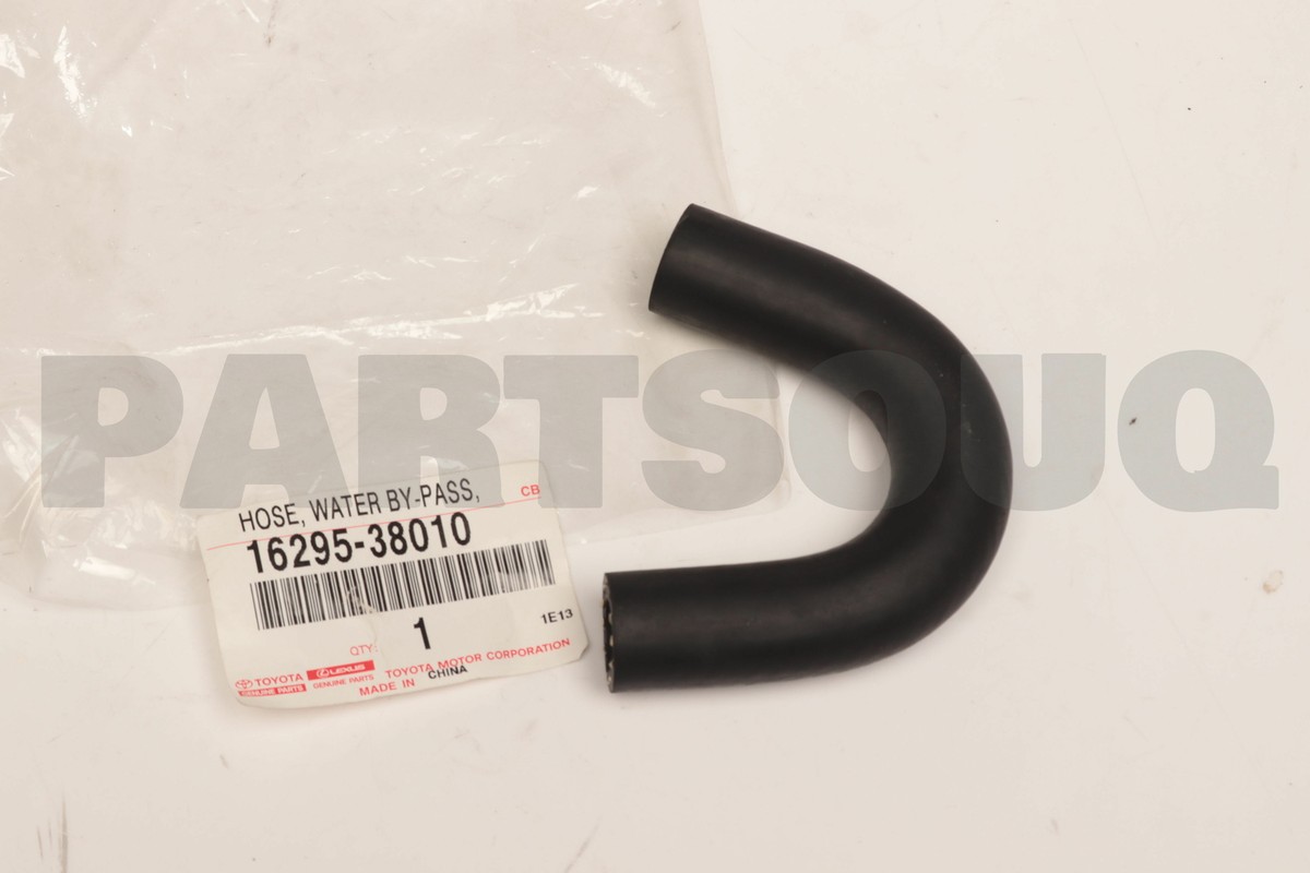 1629538010 Genuine Toyota HOSE, WATER BY-PASS, NO.7 16295 1629538010 Genuine Toyota HOSE, WATER BY-PASS, NO.7 16295