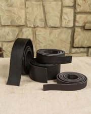 Lederriemen schwarz