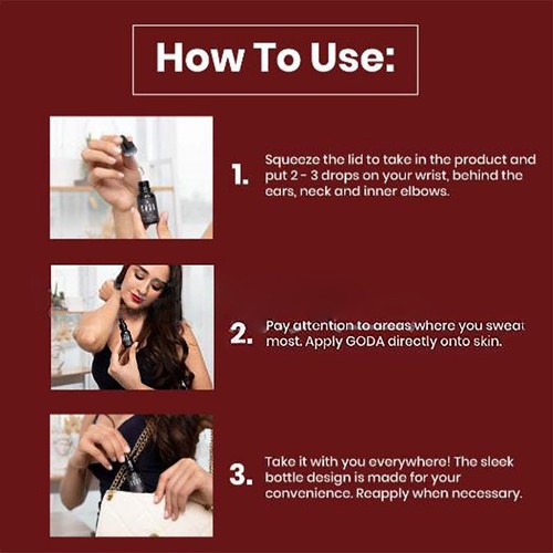GODA For Her Pheromone for Women Long-Lasting Perfume with Jasmine and Rose - Picture 4 of 4
