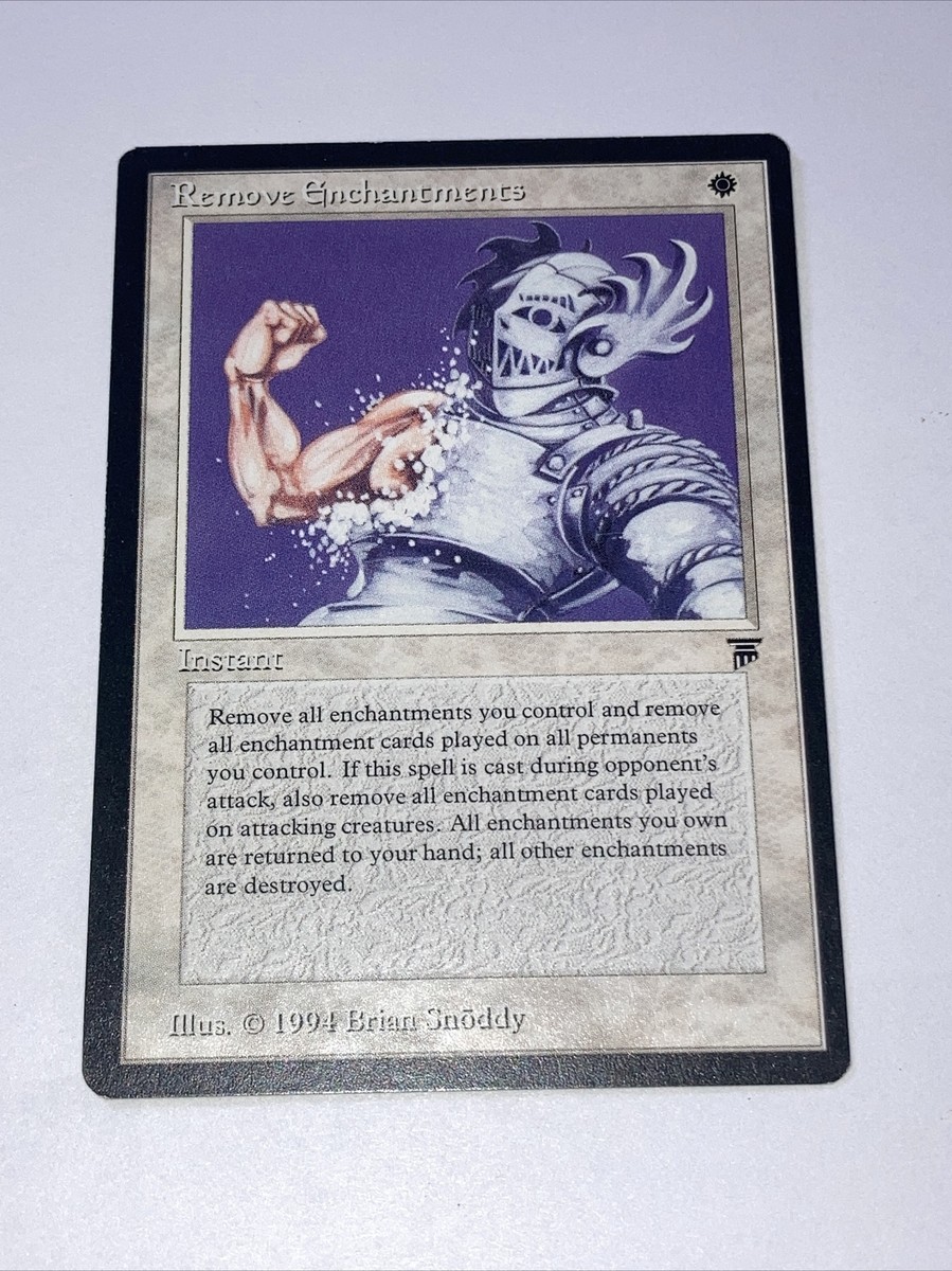 Remove Enchantment Magic the Gathering Card | eBay