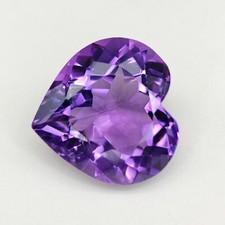 Natural Certified Amethyst Heart Shape 94.75 Ct Amazing look Loose Gemstone