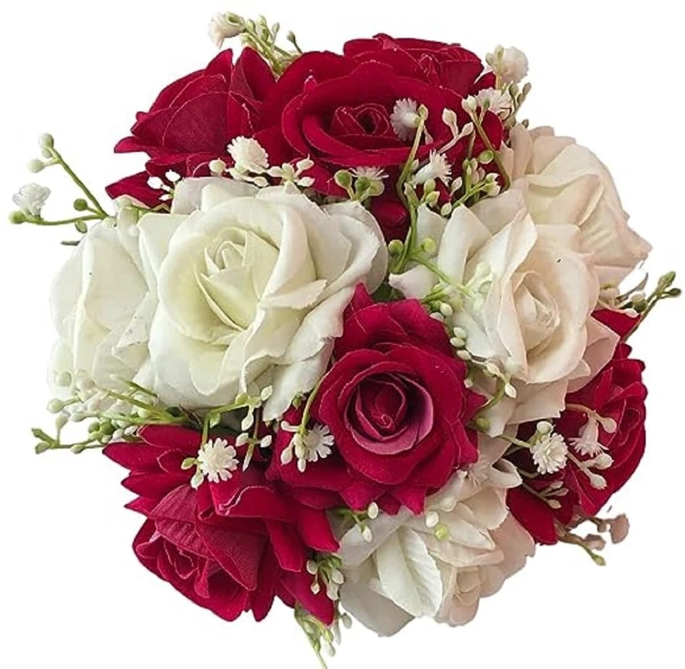 花卉 Bun Juda Maker 花朵 美丽头发配件 人造花 Gajra — 第 3/4 张图片