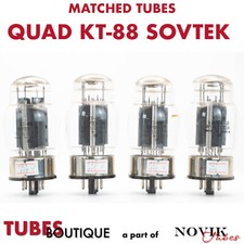 KT-88 Matched quad Nos 6550WE 6550 Sovtek Ref...