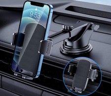 Phone Mount for Car Phone Holder Military Grade Suction Stable Clip Car Phone