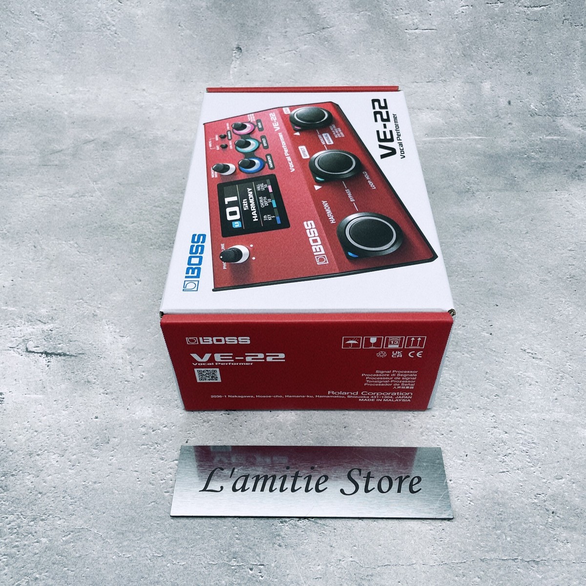 BOSS VE-22 Vocal Performer Multi Effector Digital Japan VE22 BOSS VE-22 Vocal Performer Multi Effector Digital Japan VE22