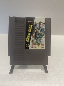 METAL GEAR NES GAME SPEC OPS ACTION-ADVENTURE FIGHTER COMBAT SHOOTER