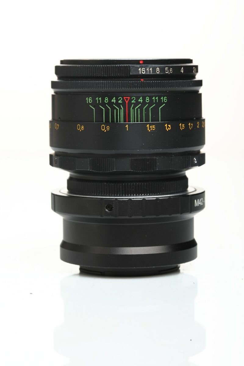 Anamorphic flare & Bokeh Lens 58 mm / F2 Helios 44-2 Mod Anamorphic flare & Bokeh Lens 58 mm / F2 Helios 44-2 Mod