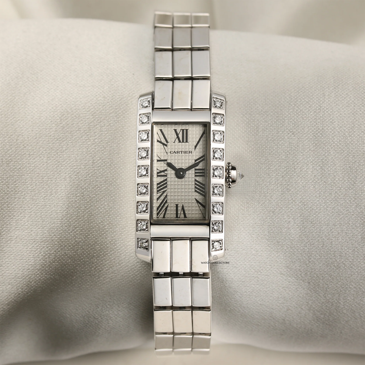 Cartier Lanieres  Diamond 18k  Bracelet Watch Cartier Lanieres Diamond Bracelet in 18K Yellow Gold 1.80  main image 4