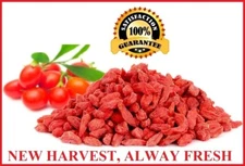 1LB (16 oz)  GOJI BERRIES WOLFBERRY BERRY GRADE AAAA+++ FROM NINGXIA