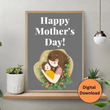 Digital Image Picture Photo Wallpaper for your Mother best for home wall