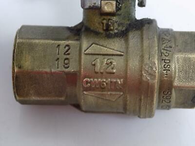 RUBINC 1/2\" CW617N 600CWP DN15 PN40 BALL VALVE | eBay