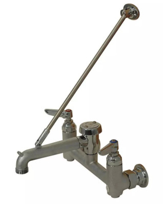 NEW Advanced Tabco K-240 Service Faucet with Vacuum BRKR.    747545137401