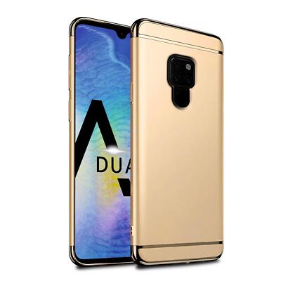 Hybrid Schutz Hülle Für Huawei Mate 20 Handy Cover Hard Case Tasche Schale Gold