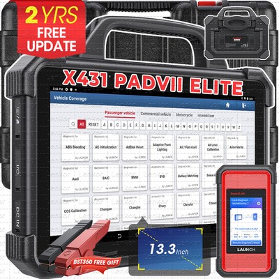 LAUNCH X431 PAD VII PAD 7 PRO HD Truck Diagnostic Scanner Key Programming Coding