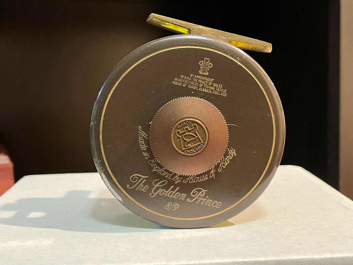 リール Hardy The Golden Prince 8/9 Hardy - Golden Prince 8/9 Fly Reel - Freestone Vintage Tackle