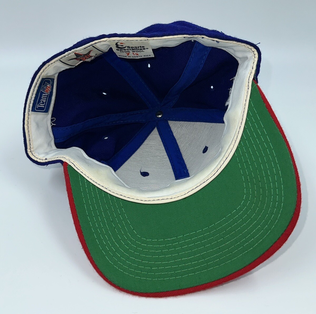 Vintage 90s Sports Specialties Team NFL Buffalo Bills Blue/Red Wool