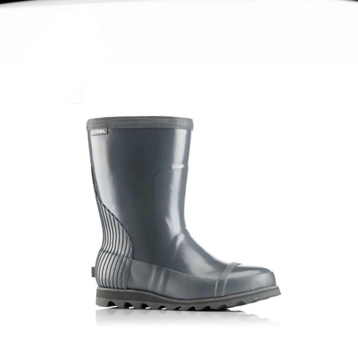 *SOREL Waterproof Sz 10 EU 43 Gray Rubber Boots Sorel Joan Rain Short Rubber Boots Size US 10/EURO 41 | eBay main image 2