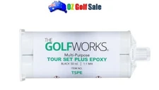 1pcs GolfWorks Tour Set Plus Epoxy - 50 ml. Cartridge - BLACK Color - Code #TSPE