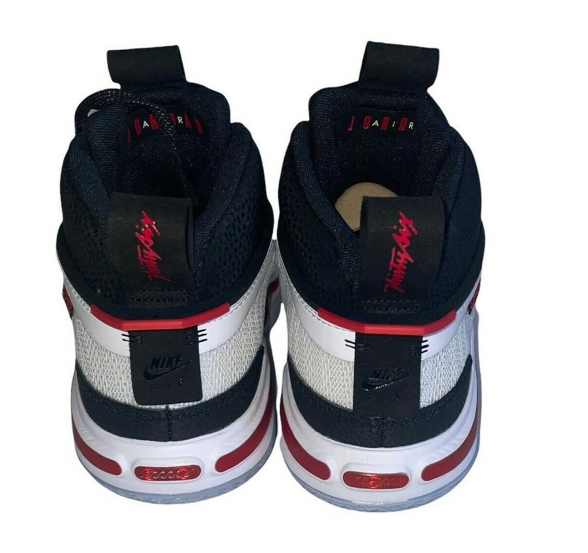 Nike Air Jordan XXXVI 36 Men's SIZE 9.5 White/University Red Nike Air Jordan XXXVI 36 Men's SIZE 9.5 White/University Red