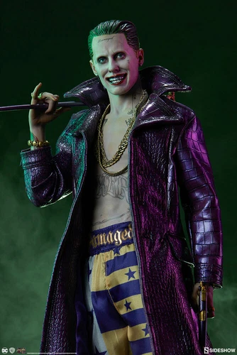 SIDESHOW THE JOKER  SUICIDE SQUAD PF EXCL.  NEW IN FACTORY SEALED SHIPPER BOX 