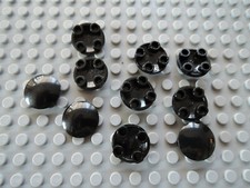 Lego 10 x Dish Gleiter Teller Rundplatte negativ 2654 2x2 schwarz